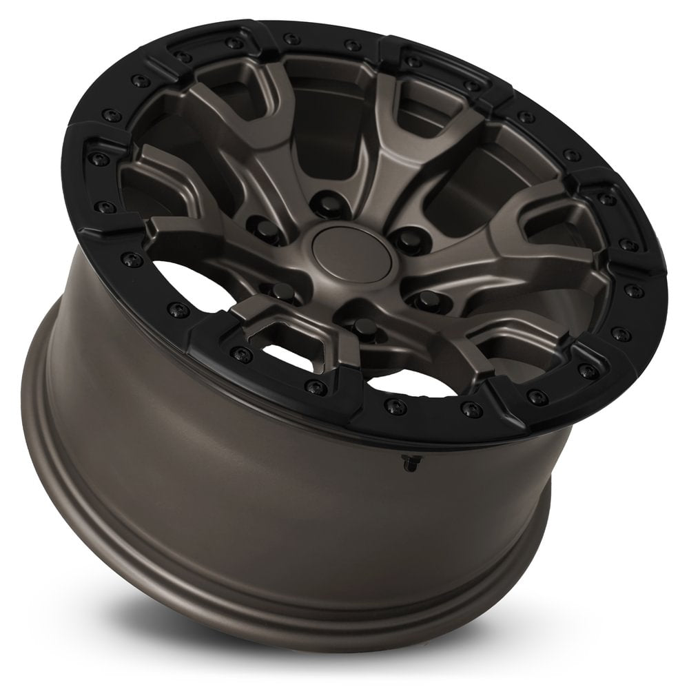 Factory Reproductions FR 99 Satin Bronze/Satin Black Ring 17x9 +18 6x139.7mm 93.1mm