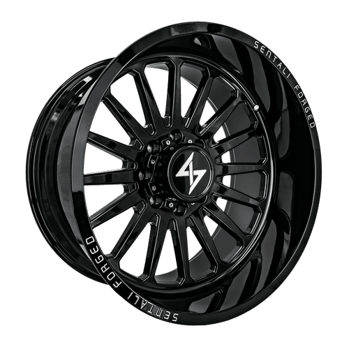 Sentali Forged SF-2 Gloss Black 24x14 -76 5x139.7mm 77.8mm