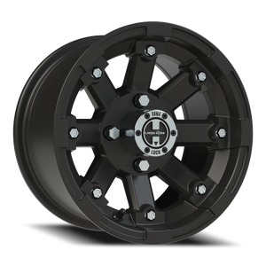 Vision Wheel 393 Matte Black 12x7 +3 4x100mm 69.9mm - Wheelwiz