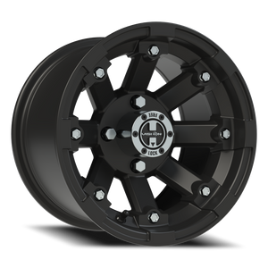 Vision Wheel 393 Matte Black 12x8 -10 4x115mm 80mm - Wheelwiz