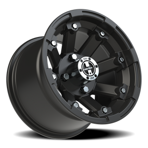 Vision Wheel 393 Matte Black 12x8 -10 4x115mm 80mm - Wheelwiz