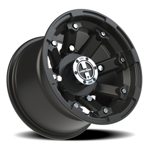 Vision Wheel 393 Matte Black 12x8 -10 4x156mm 131.1mm - Wheelwiz