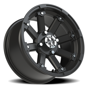 Vision Wheel 393 Matte Black 14x7 +3 4x115mm 80mm - Wheelwiz
