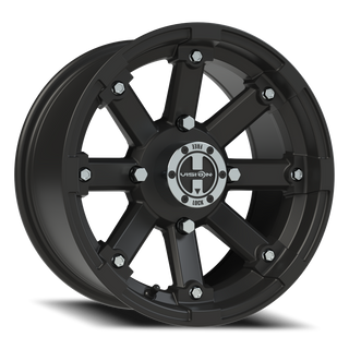 Vision Wheel 393 Matte Black 14x7 +3 4x136mm 110.5mm