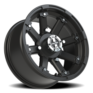 Vision Wheel 393 Matte Black 14x7 +3 4x156mm 131.1mm - Wheelwiz