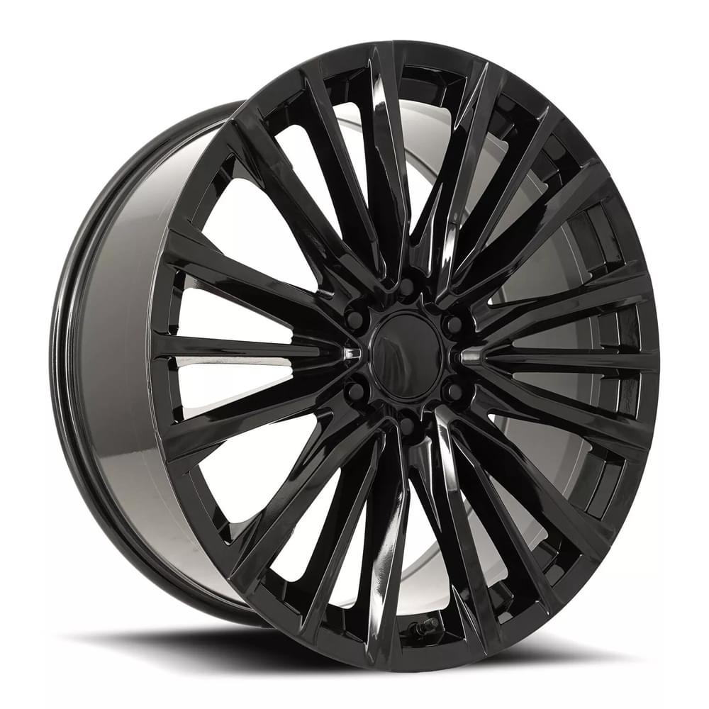 Factory Reproductions FR 205 Gloss Black 24x10 +31 6x139.7mm 78.1mm
