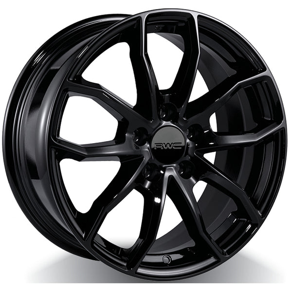 RWC 395 Black 16x7 +40 5x100mm 54.1mm– Wheelwiz