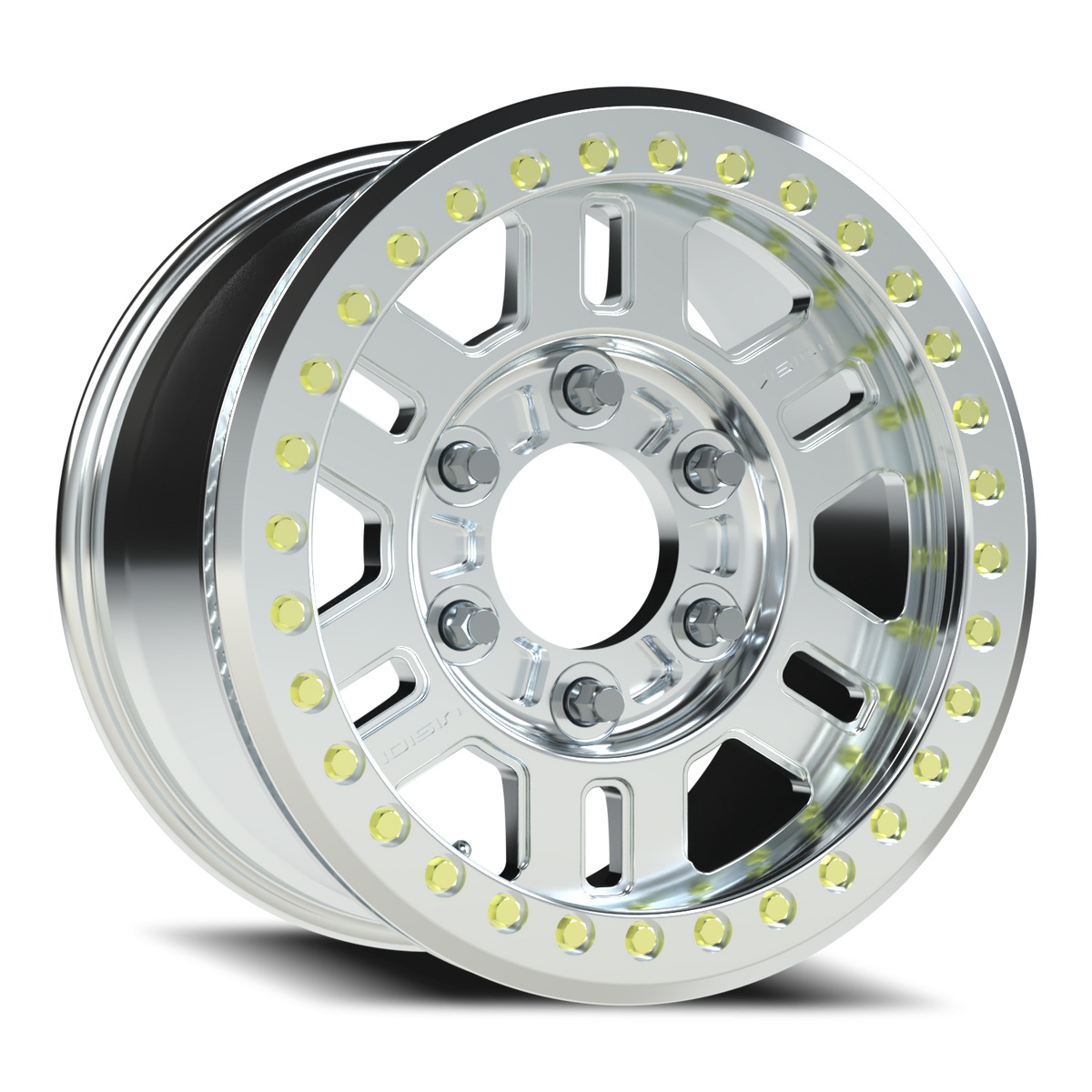 Vision Wheel 398COMP Machined 17x9.5 +26 6x165.1mm 110mm - Wheelwiz
