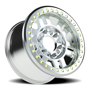 Vision Wheel 398COMP Machined 17x9.5 +26 6x165.1mm 110mm - Wheelwiz