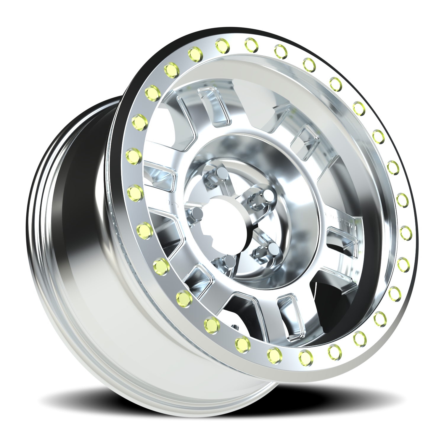 Vision Wheel 398BL Machined 17x8.5 -15 5x127mm 83mm - Wheelwiz