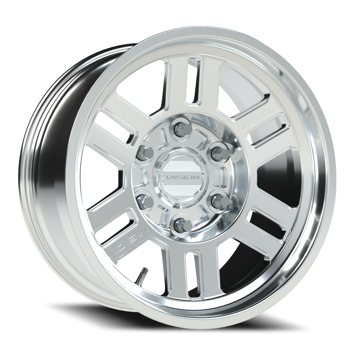 Vision Wheel 398FNBL Machined 18x9 -12 6x165.1mm 108mm - Wheelwiz