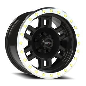 Vision Wheel 398 Gloss Black Machined Lip 15x8 -19 5x127mm 78.1mm - Wheelwiz