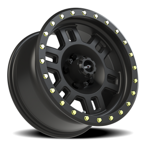 Vision Wheel 398 Matte Black 16x8 0 5x127mm 78.1mm - Wheelwiz