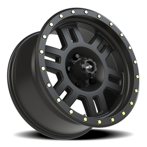 Vision Wheel 398 Matte Black 18x9 +18 5x127mm 78.1mm - Wheelwiz