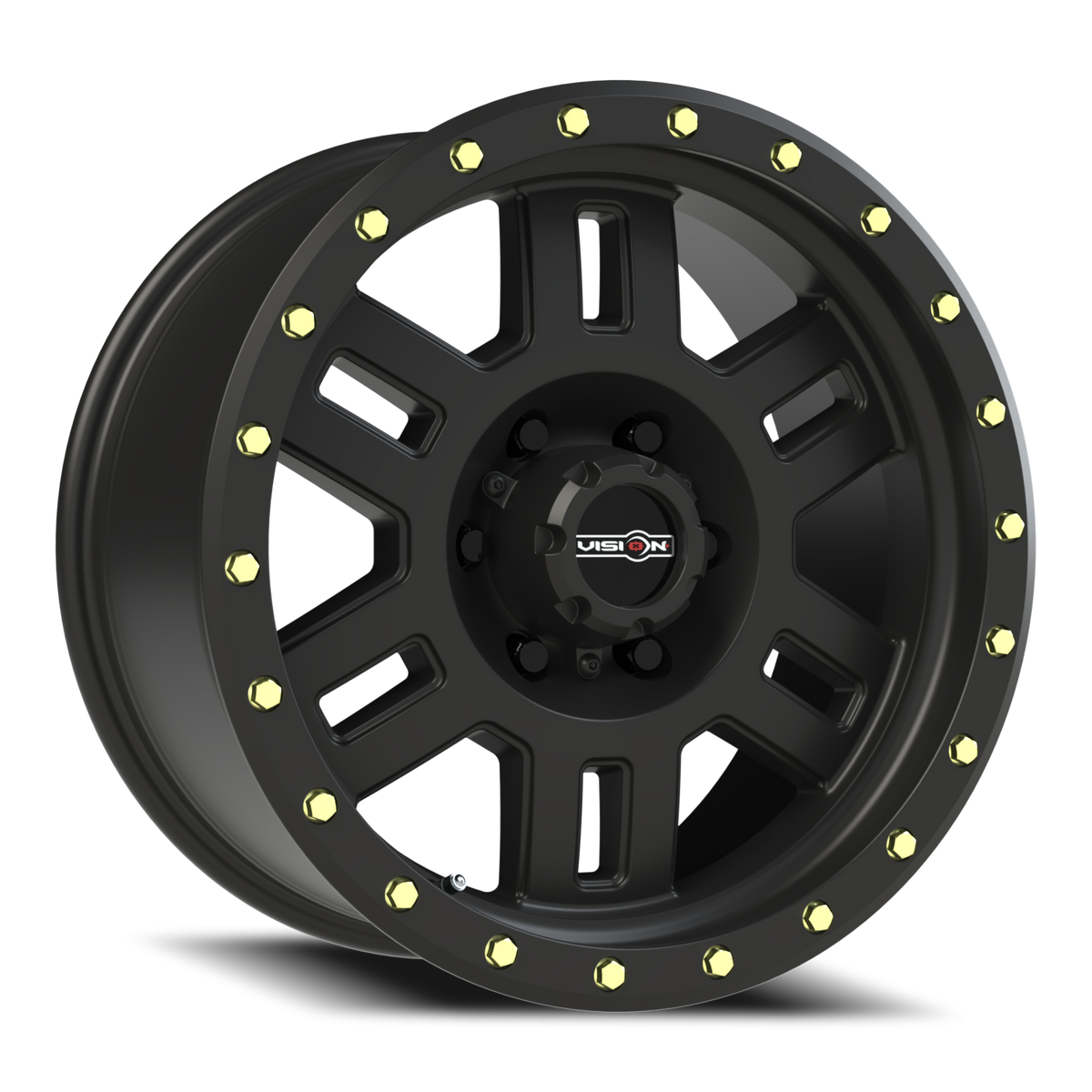 Vision Wheel 398 Matte Black 18x9 +18 6x135mm 87.1mm - Wheelwiz