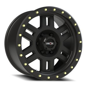 Vision Wheel 398 Matte Black 18x9 0 6x139.7mm 106.2mm - Wheelwiz