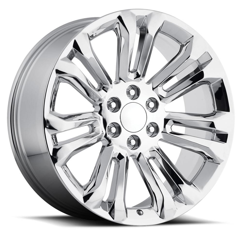 Factory Reproductions FR 55 Chrome 24x10 +31 6x139.7mm 78.1mm