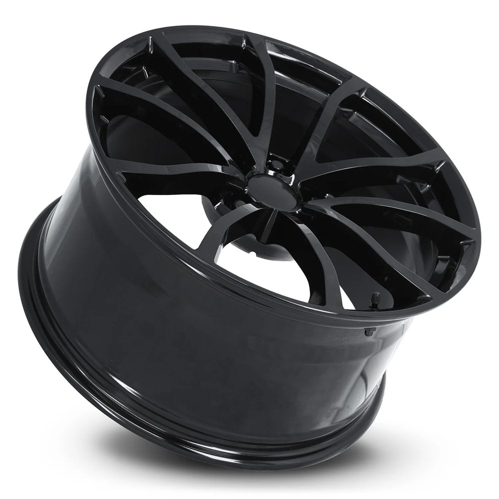 Factory Reproductions FR 25 Gloss Black 19x10 +40 5x120.65mm 70.3mm
