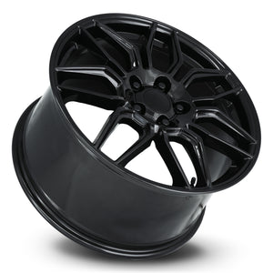 Factory Reproductions FR 401 Gloss Black 19x10 +79 5x120.65mm 70.3mm