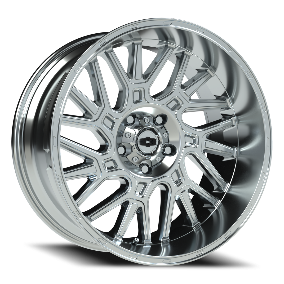Vision Wheel 404 Chrome 20x10 -25 5x127mm 78.1mm - Wheelwiz