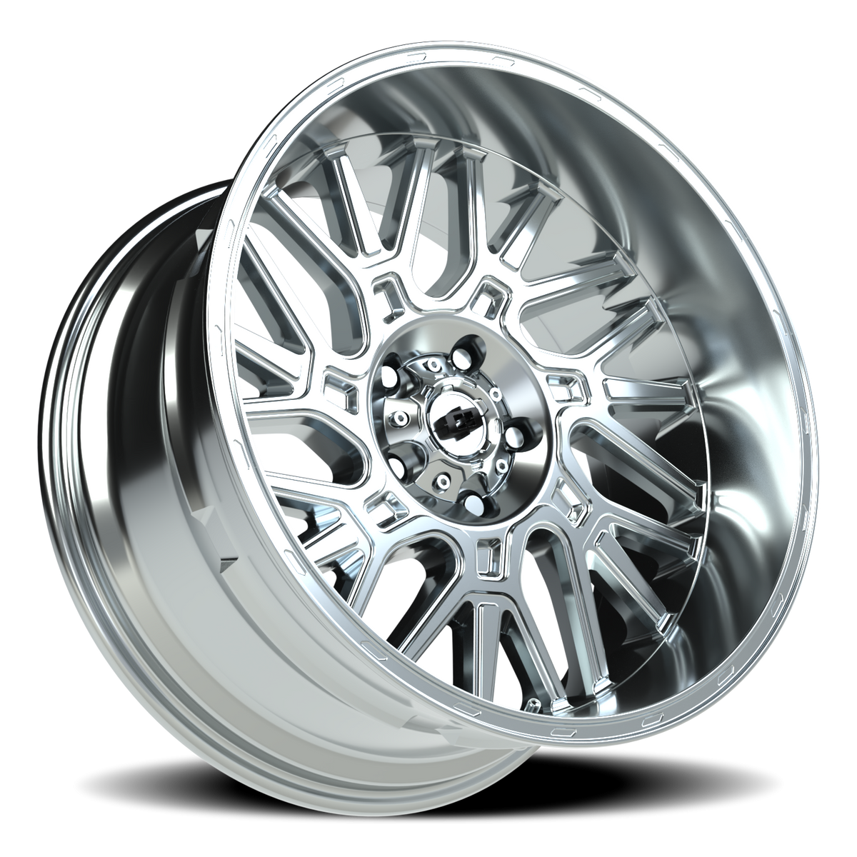 Vision Wheel 404 Chrome 20x10 -25 5x127mm 78.1mm - Wheelwiz