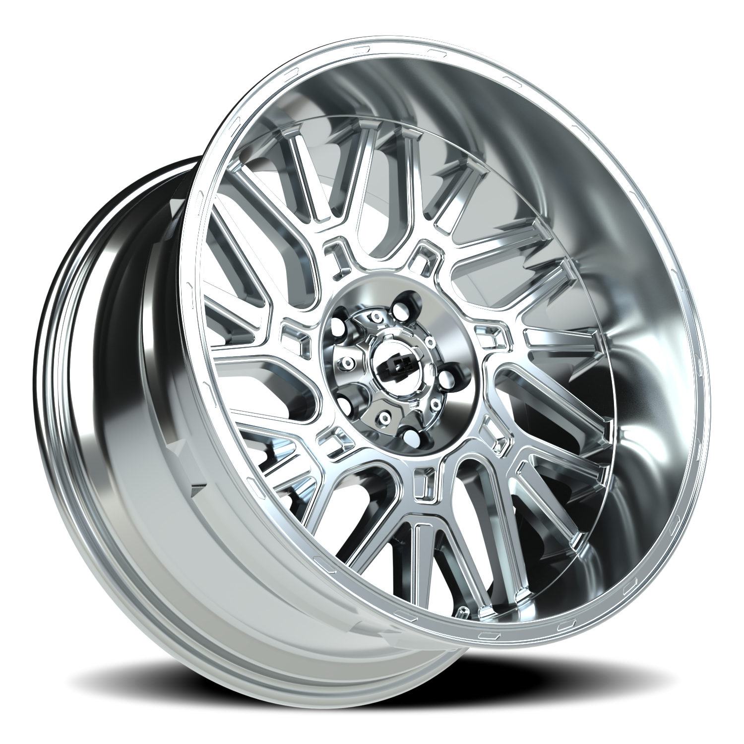 Vision Wheel 404 Chrome 20x10 -25 5x127mm 78.1mm - Wheelwiz