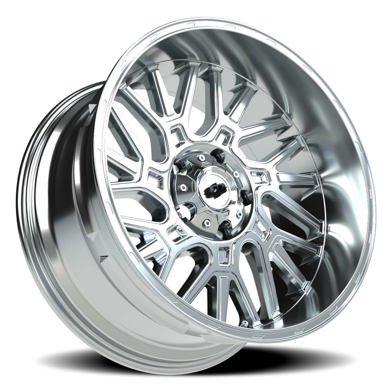 Vision Wheel 404 Chrome 20x10 -25 5x139.7mm 108mm - Wheelwiz