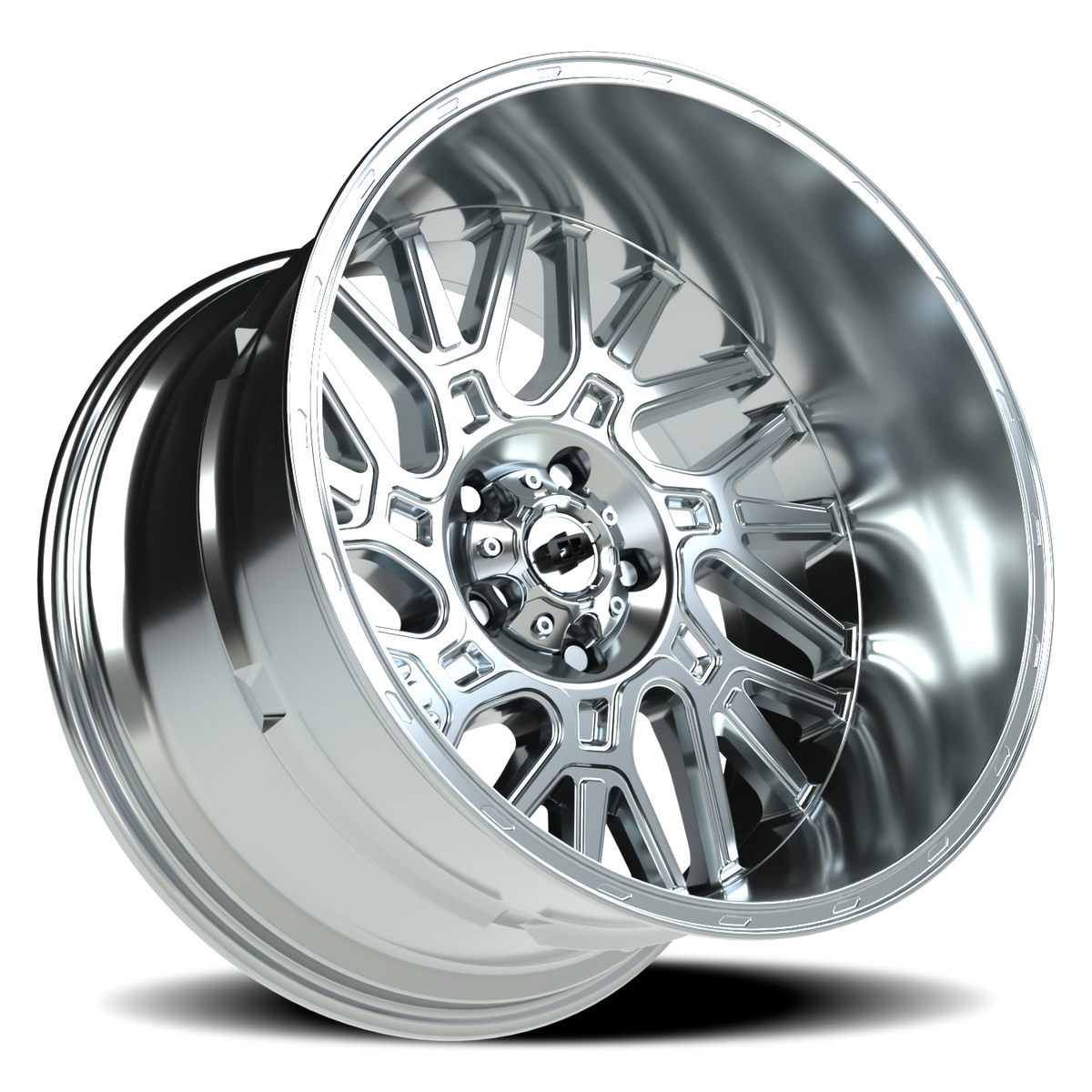 Vision Wheel 404 Chrome 20x12 -51 5x127mm 78.1mm - Wheelwiz