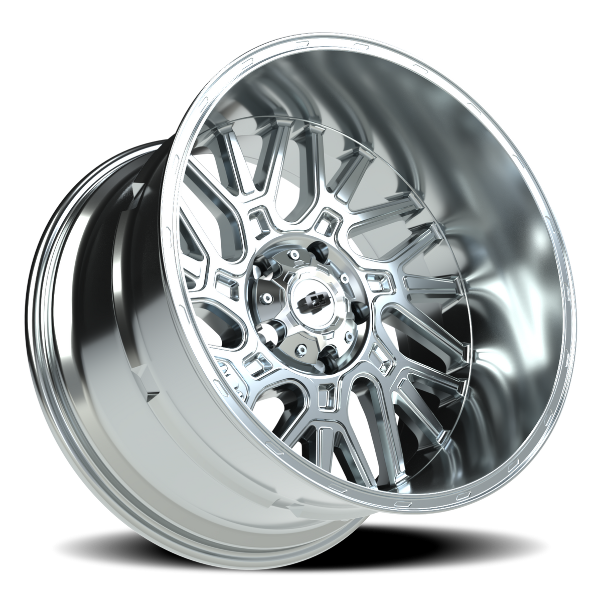 Vision Wheel 404 Chrome 20x12 -51 5x139.7mm 108mm - Wheelwiz