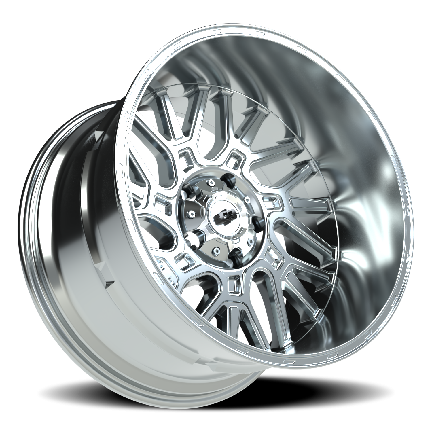 Vision Wheel 404 Chrome 20x12 -51 5x139.7mm 108mm - Wheelwiz