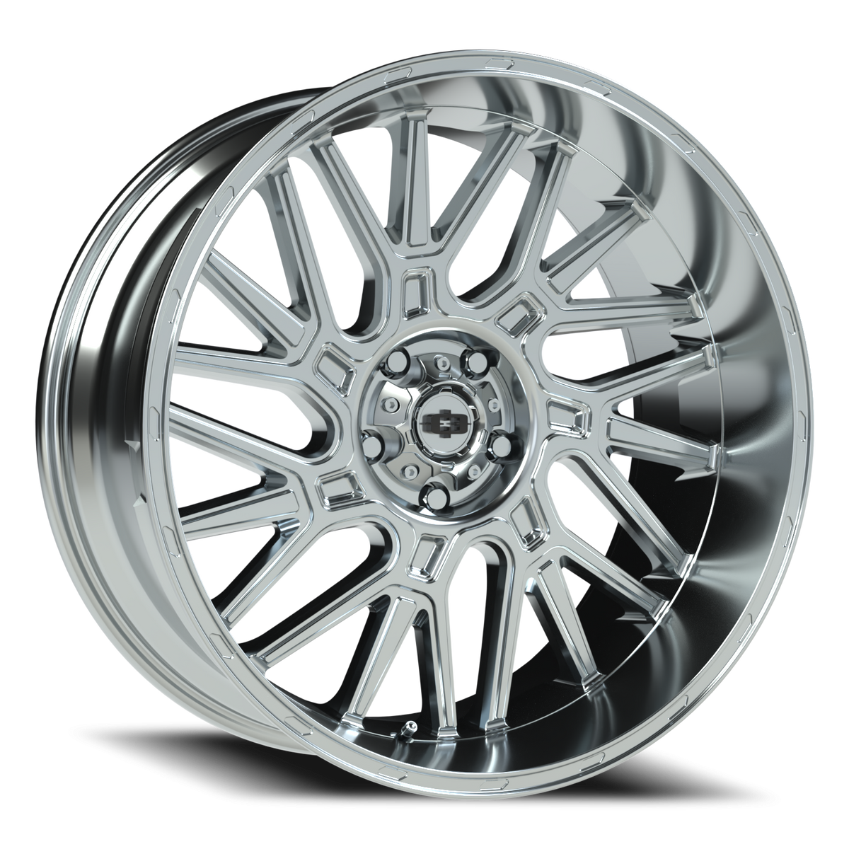 Vision Wheel 404 Chrome 22x10 -19 5x127mm 78.1mm - Wheelwiz