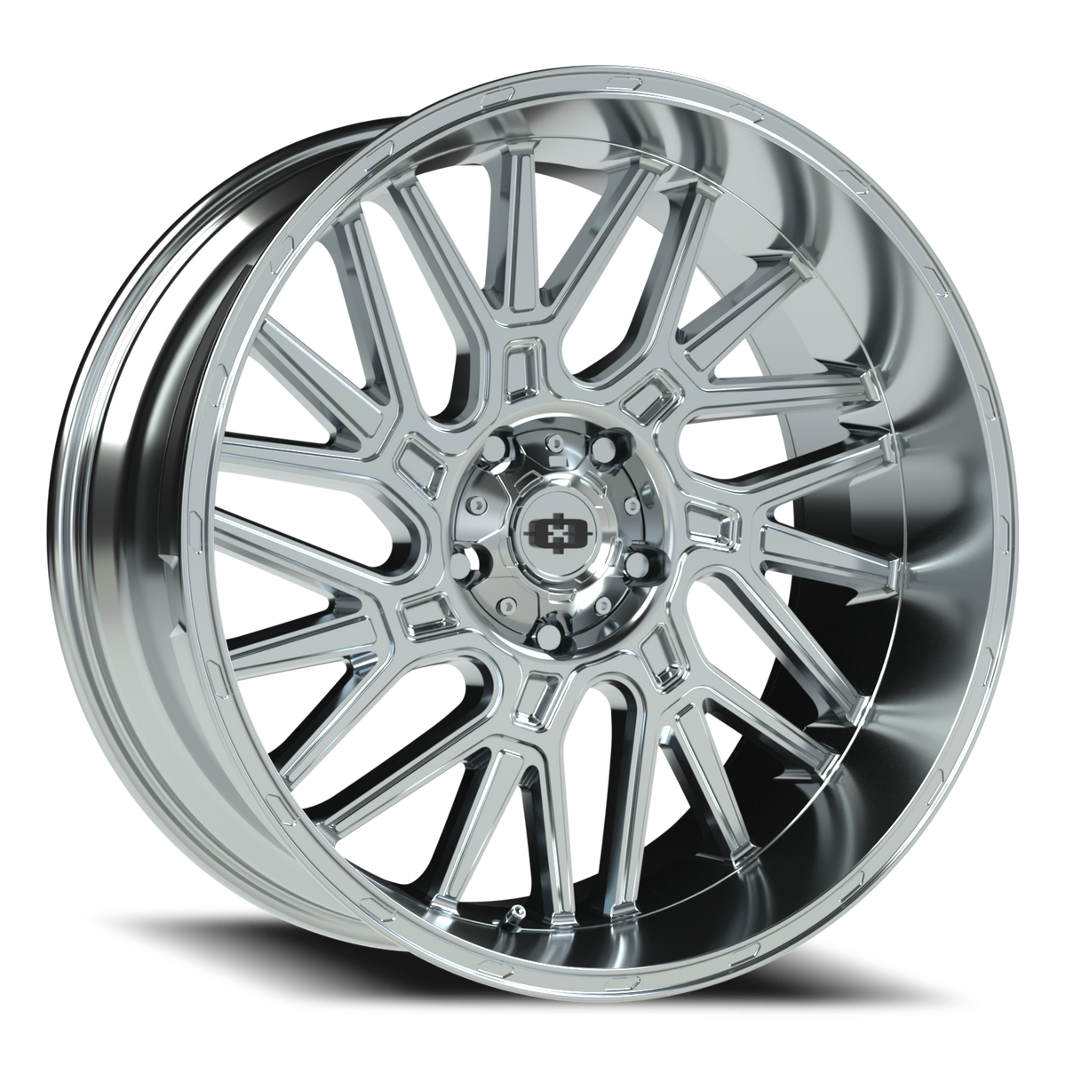 Vision Wheel 404 Chrome 22x10 -19 5x139.7mm 108mm - Wheelwiz