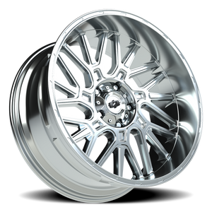 Vision Wheel 404 Chrome 22x10 -19 5x139.7mm 108mm - Wheelwiz