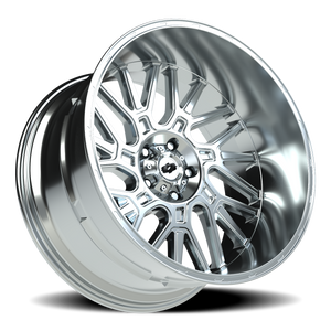 Vision Wheel 404 Chrome 22x12 -51 5x127mm 78.1mm - Wheelwiz