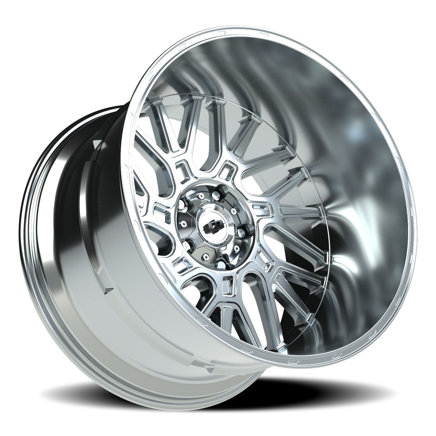 Vision Wheel 404 Chrome 22x14 -76 5x139.7mm 108mm - Wheelwiz