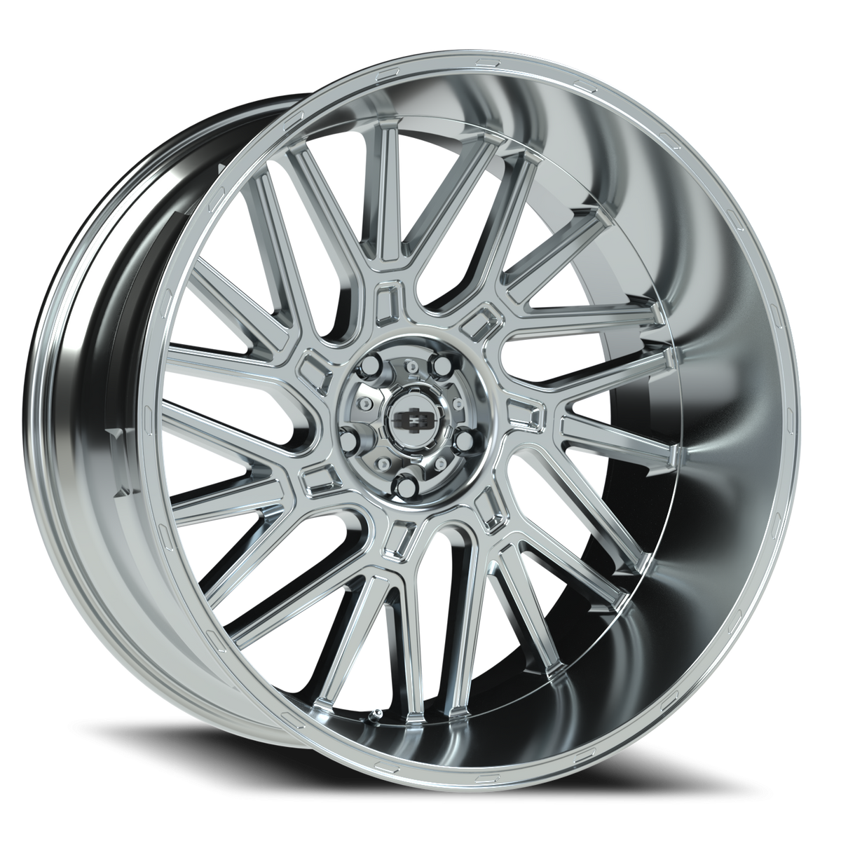Vision Wheel 404 Chrome 24x12 -51 5x127mm 78.1mm - Wheelwiz