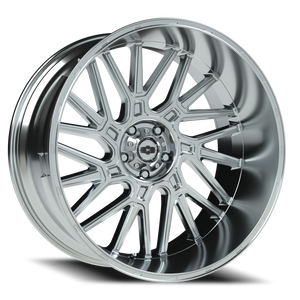 Vision Wheel 404 Chrome 24x12 -51 5x127mm 78.1mm - Wheelwiz