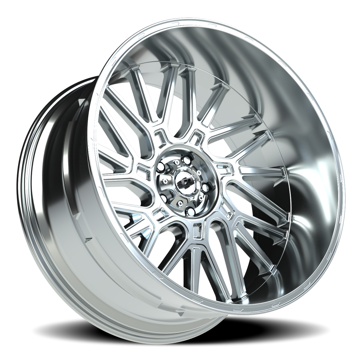Vision Wheel 404 Chrome 24x12 -51 5x127mm 78.1mm - Wheelwiz