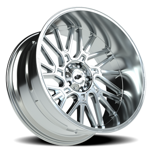 Vision Wheel 404 Chrome 24x12 -51 5x139.7mm 108mm - Wheelwiz