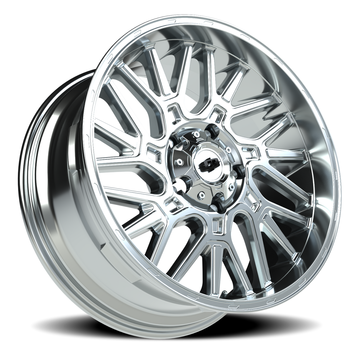Vision Wheel 404 Chrome 20x9 +12 5x150mm 110.2mm - Wheelwiz