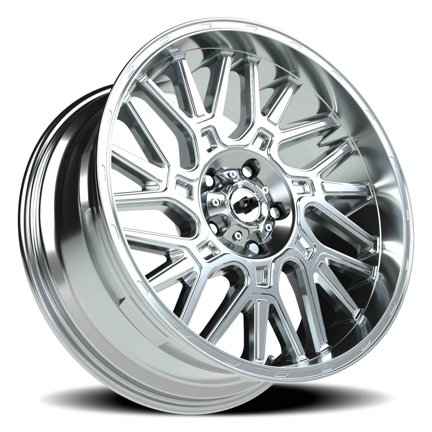 Vision Wheel 404 Chrome 20x9 +10 5x127mm 78.1mm - Wheelwiz