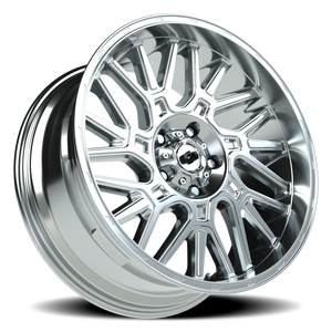 Vision Wheel 404 Chrome 20x9 +10 5x127mm 78.1mm - Wheelwiz