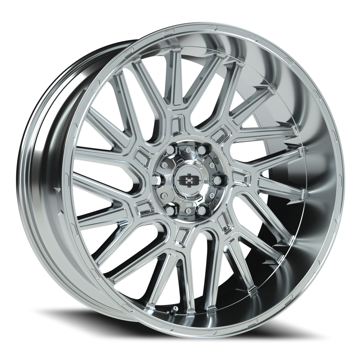 Vision Wheel 404 Chrome 22x10 -19 6x139.7mm 106.2mm - Wheelwiz