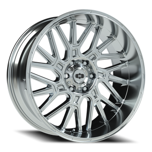 Vision Wheel 404 Chrome 22x10 -19 6x139.7mm 106.2mm - Wheelwiz