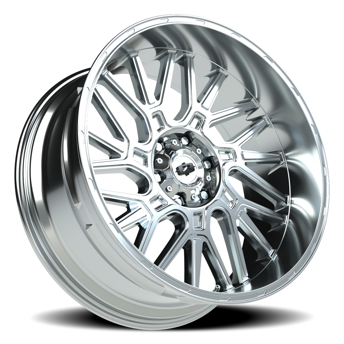 Vision Wheel 404 Chrome 22x10 -19 6x139.7mm 106.2mm - Wheelwiz