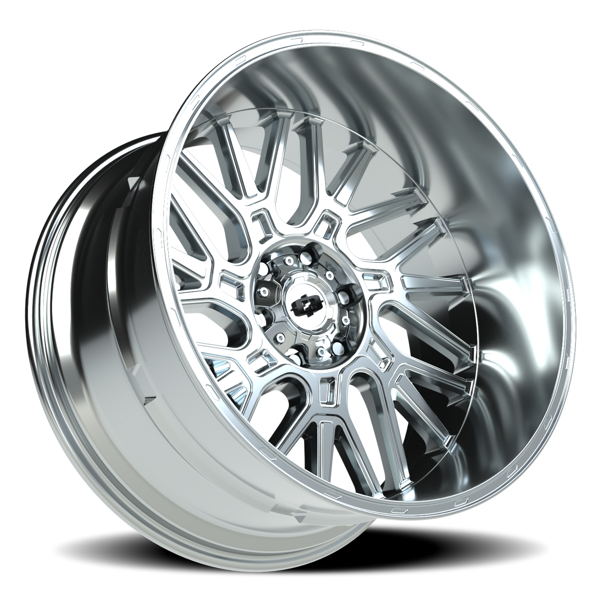 Vision Wheel 404 Chrome 22x12 -51 6x135mm 87.1mm - Wheelwiz