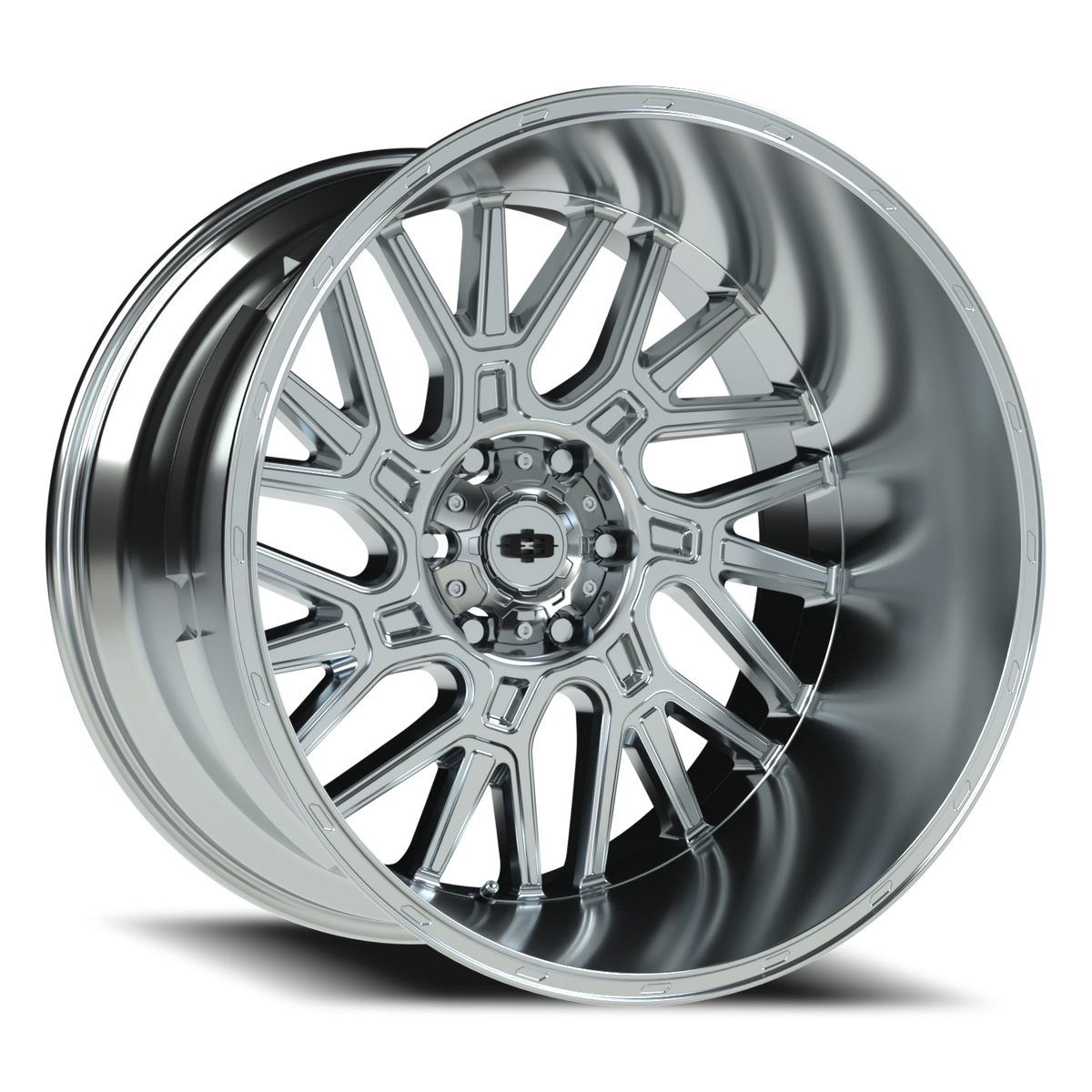 Vision Wheel 404 Chrome 22x14 -76 6x139.7mm 106.2mm - Wheelwiz