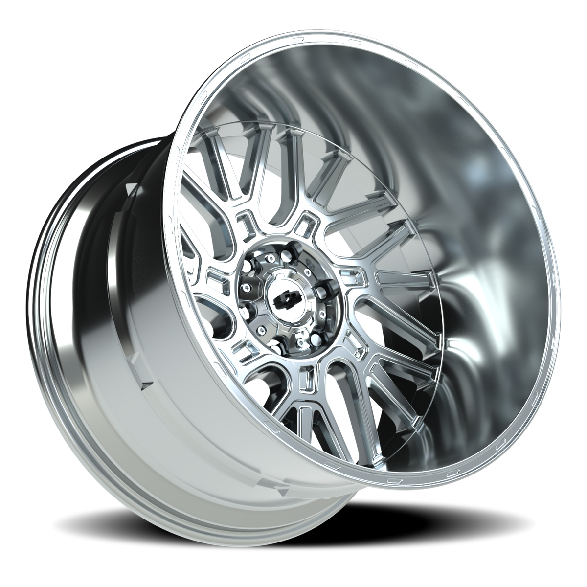 Vision Wheel 404 Chrome 22x14 -76 6x139.7mm 106.2mm - Wheelwiz