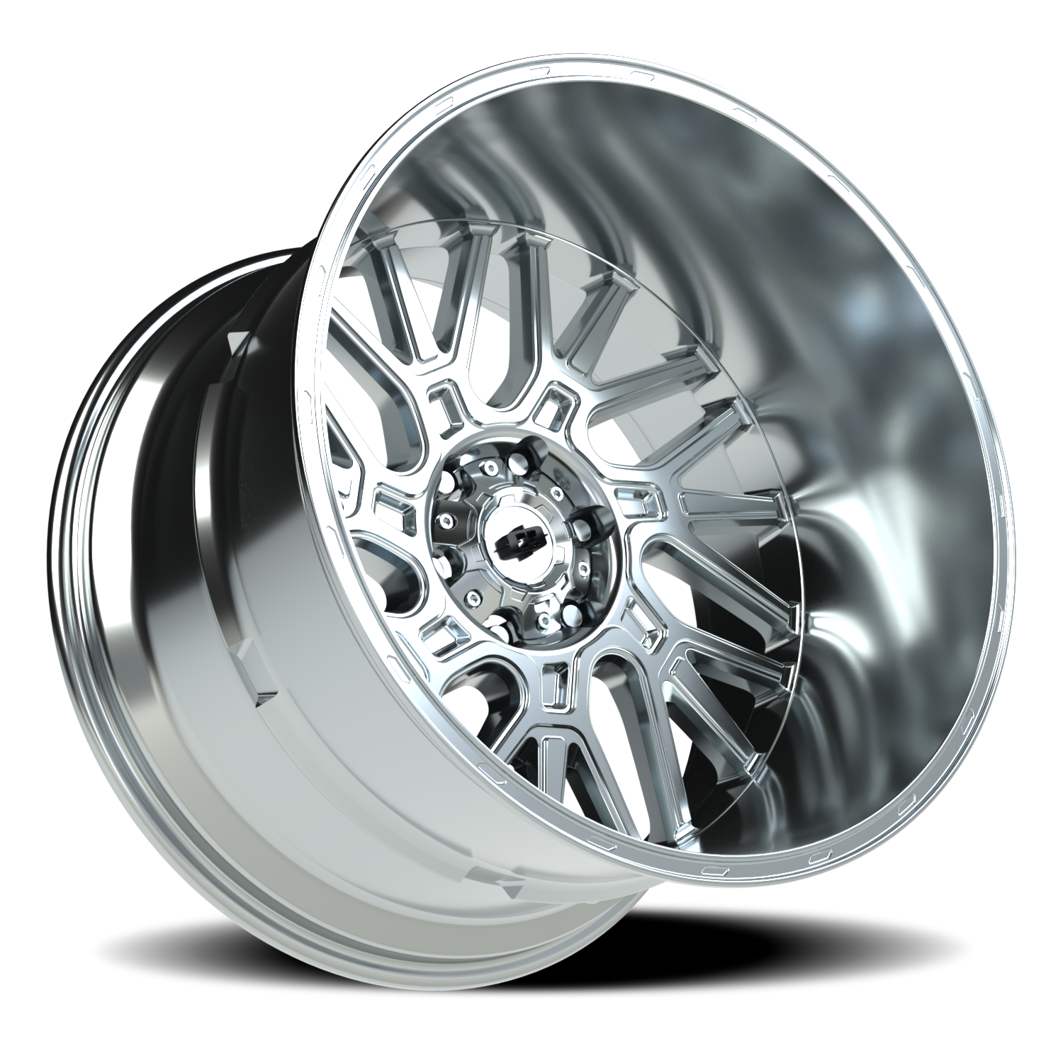 Vision Wheel 404 Chrome 22x14 -76 6x139.7mm 106.2mm - Wheelwiz