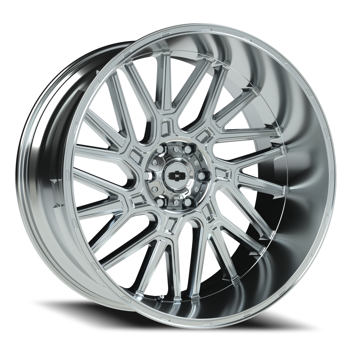 Vision Wheel 404 Chrome 24x12 -51 6x135mm 87.1mm - Wheelwiz